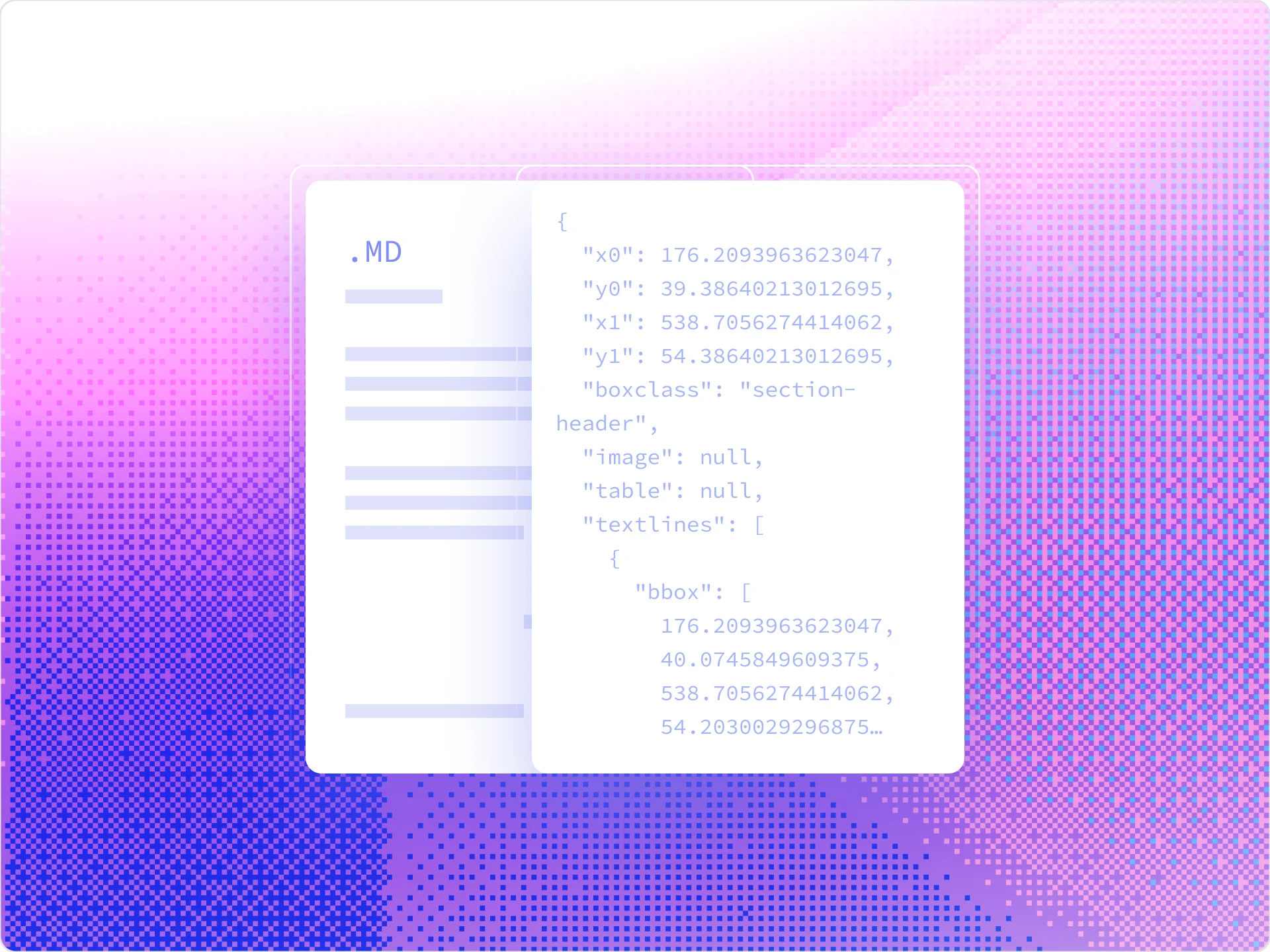 Native Markdown, JSON, & LlamaIndex Ready